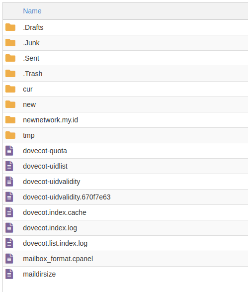 backup email