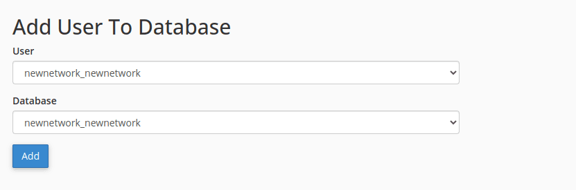 add user to database