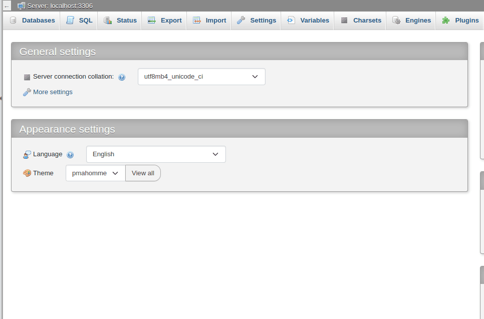phpmyadmin