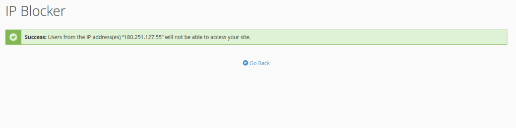 success add ip
